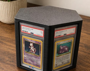 Förvaring och visning av Pokémon PSA-kort