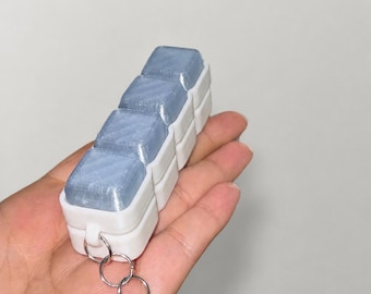 3D Printed 4-Key Keyboard Clicker with Lights