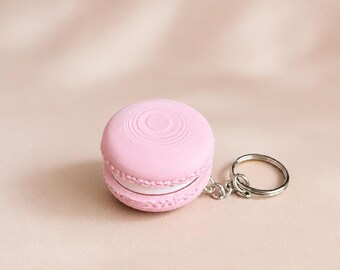 3D-utskriven Macaron Clicker-nyckelring | Fidget-leksak, stresslindrande tillbehör