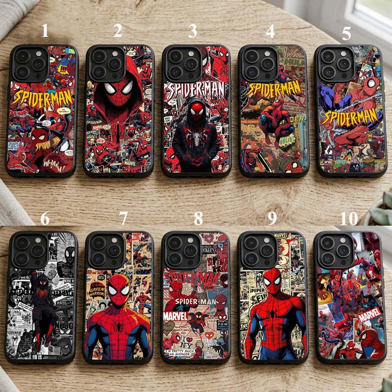 Spiderman Phone Case - Etsy