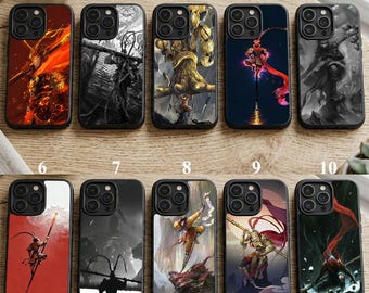 Sun Wukong Monkey King case for iPhone, Samsung, Google Pixel MagSafe Rubber Protection