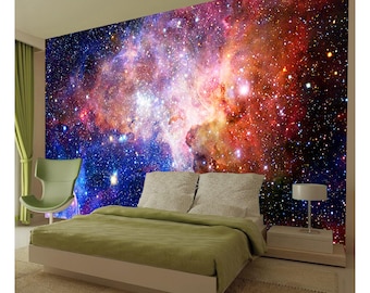 Floor Decals Universe Poster Ceiling Mural Broken Wall