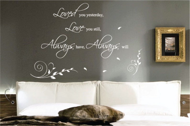 Love Wall Quotes Wall Art / Wall Stickers / Wall Decals from Etsy