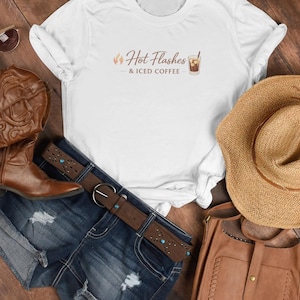 it's giving cramps & caffeine T-shirt | funny period shirt, coffee lover tee image 1