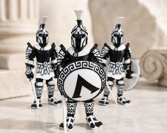 3D Printed Mini Spartan Warrior Figure