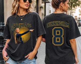 Sophie Cunningham 8 Women Basketball T-Shirt, Vintage Hoops Tee, Game Day Fan Gift