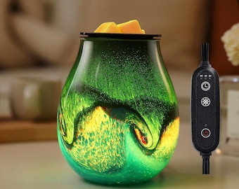Glass Wax Melt Warmer Oil Candle Warmer