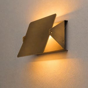 Mid Century Charlotte Wall Light Solid Brass Sconce Light with Rotating Face, Nemo light Flush Mount Lighting Vintage Sconce Modern Fixture