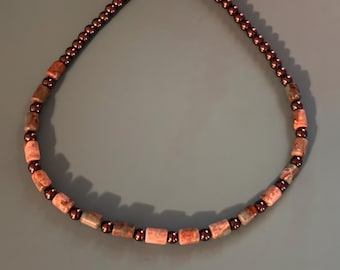 18” Turquoise/Hemalite