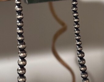 Sterling pearl Choker