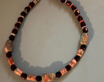14” Turquoise /Black Onyx