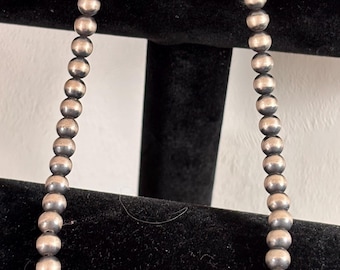 6 mm Sterling Pearls 16”