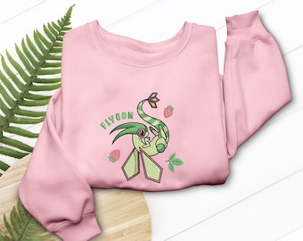Dragonfly Embroidered T-Shirt, Spirit Dragon Design, Anime Fan Gift, Anime Lovers
