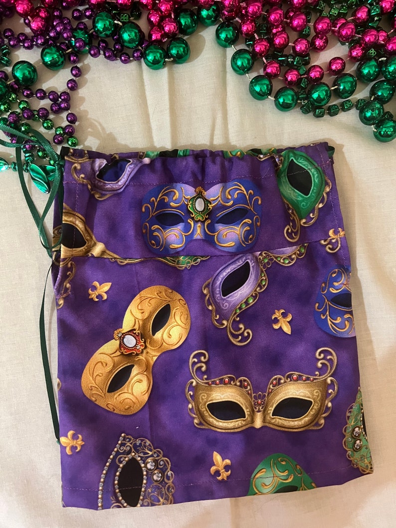 Pillowcase Doll Dress Doll Clothes Mardi Gras Doll Dress Etsy