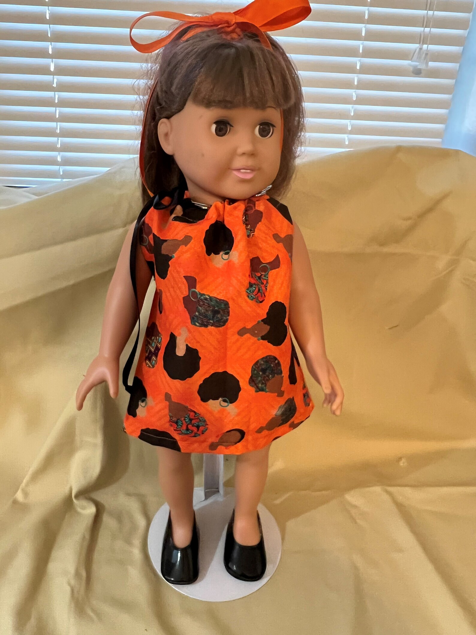 Pillowcase Doll Dress Doll Clothes Mardi Gras Doll Dress Etsy