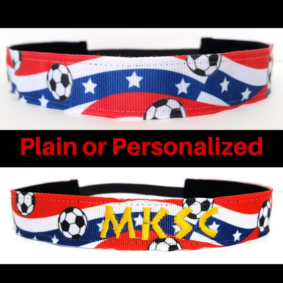 Soccer Headband USA Soccer Headband Team USA Headband No Etsy