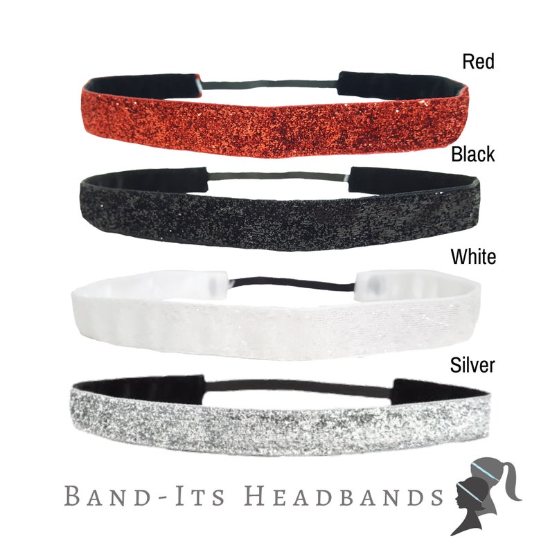 Glitter Headbands for Women Sparkle Headbands for Girls No Etsy