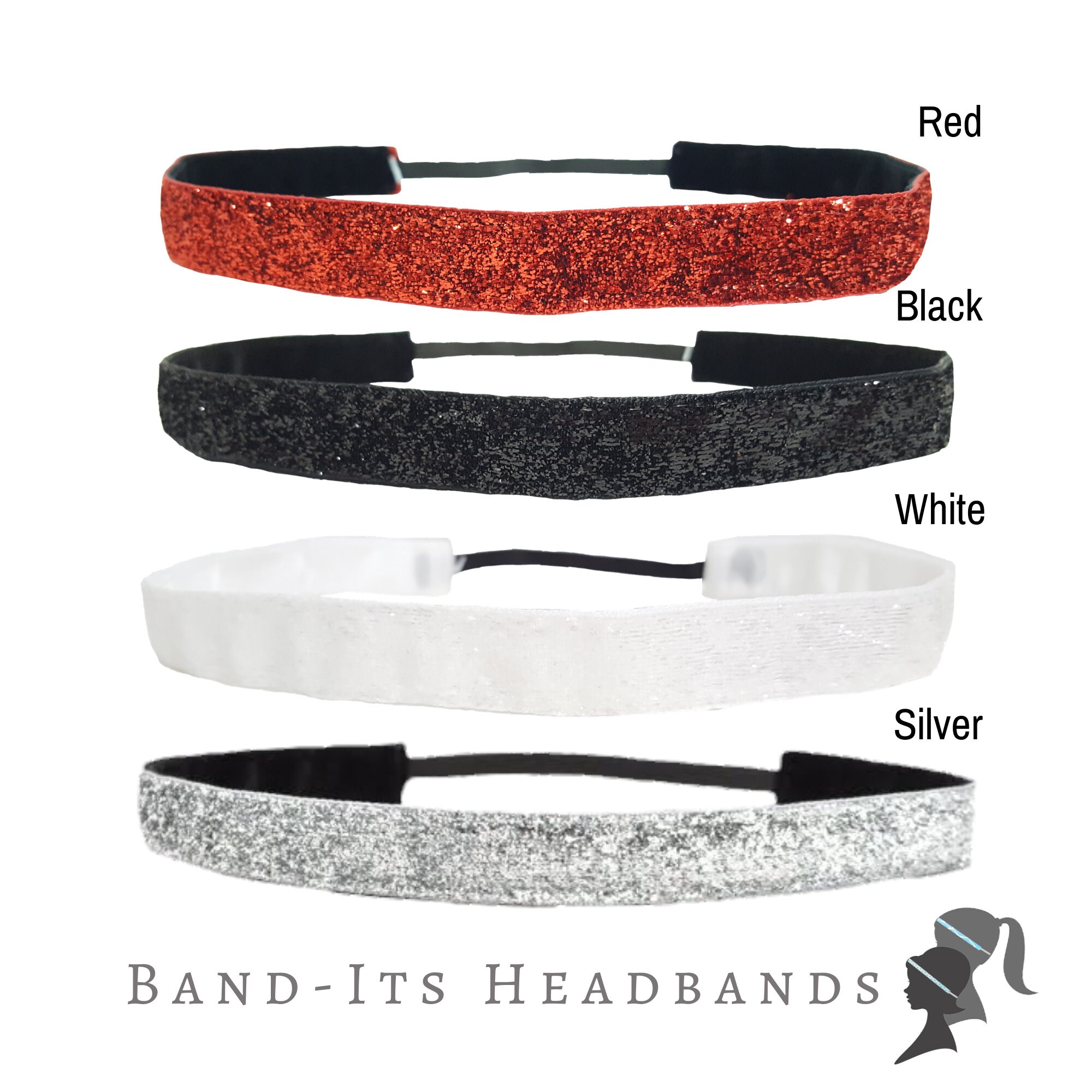 Glitter Headbands for Women Sparkle Headbands for Girls No Etsy