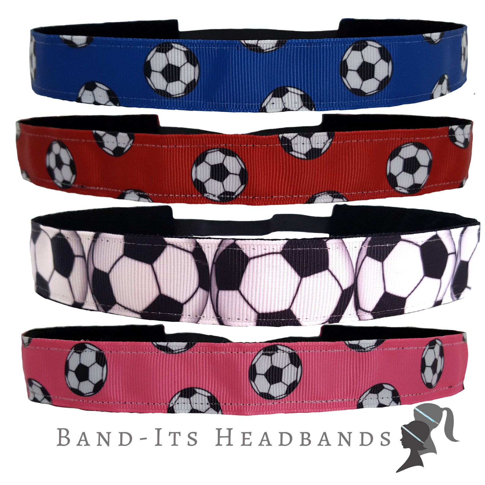 Soccer Headbands for Girls and Women Non Slip Sport Hairbands Etsy