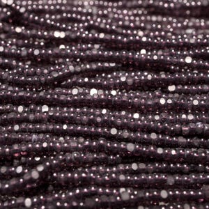 Per Hank Charlotte Cut Seed Beads size 13/0 - made in Czech Republic, True Cut Seed Beads, One Cut Facet