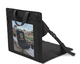 Personalized Stadium Seat Custom Family Monogram Bleacher Cushion