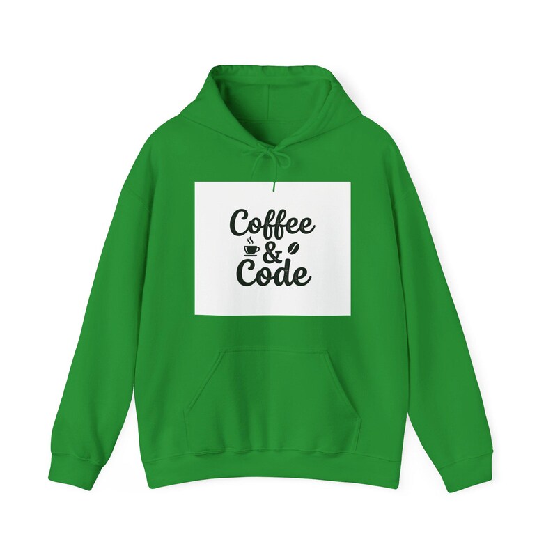 Coffee and Code Hoodie Programmer Developer Pullover Sweatshirt Gift image 7