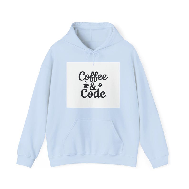 Coffee and Code Hoodie Programmer Developer Pullover Sweatshirt Gift image 8