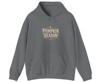 Sudadera con capucha de temporada de calabazas, sudadera de otoño acogedora, regalo
