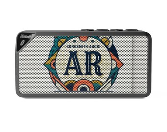 Personalized Bluetooth Speaker Custom Monogram Music Gift