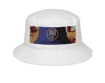 Personalized Cotton Bucket Hat Custom Embroidered Monogram Cap