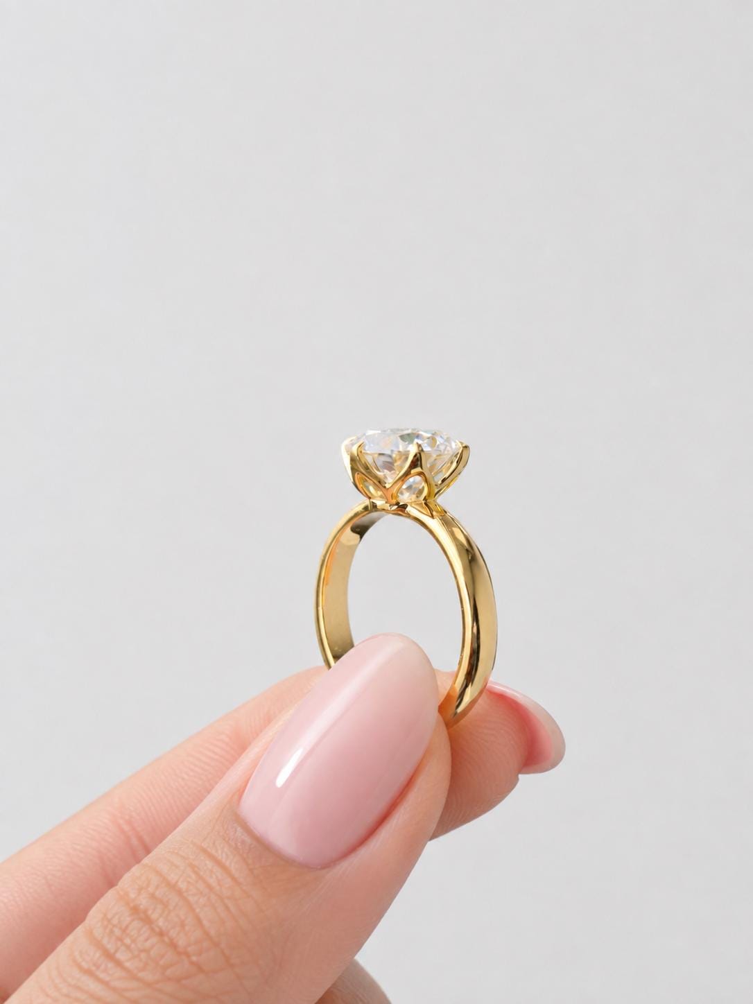 Tulip Basket Round Ring - Etsy