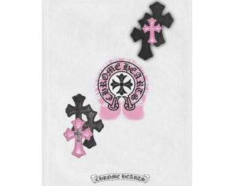 Manta decorativa Chrome Heart