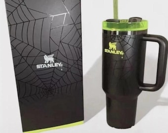 Stanley HALLOWEEN WEB GLOW H2.0 40oz Tumbler Limited Edition, New Sealed Box
