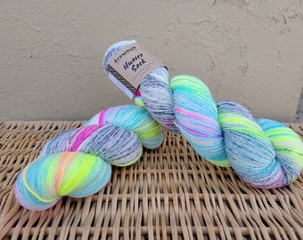 Fil à chaussettes en laine mérinos Superwash : Araucania Huasco Sock, Vinicunca 1024