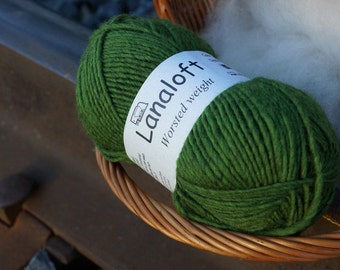 Brown Sheep Lanaloft Worsted Wool Yarn, Scottish Hillside 72
