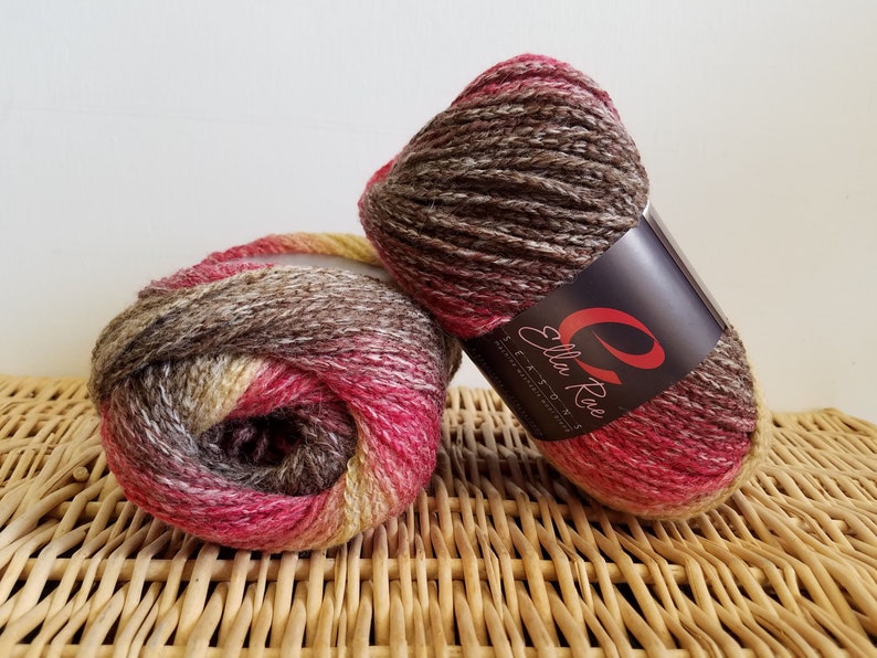 Chunky Wool Blend Yarn Ella Rae Seasons Superwash Wool Yarn | Etsy