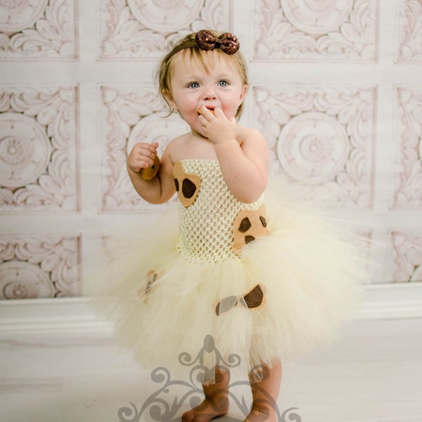 Cookie Tutu Dress, Twin Halloween Costume, Kids Tutu Dress, Baby Girl Costumes, Toddler Tutu Dress, Best Friends Costumes, Milk and Cookies