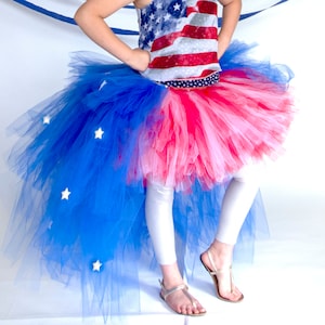 4th of July Tutu, Patriotic Tutu, Red White Blue Tutu, Kids Tutu, Adult Tutu, American Tutu, 4th of July Skirt, Fourth of July Tutu, Bustle