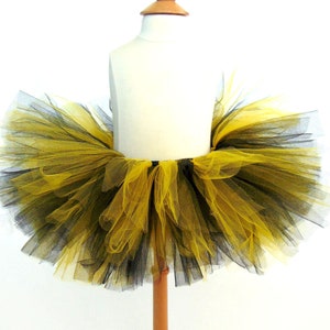 Bee Tutu, Yellow and Black Tutu, Bumble Bee Tutu Costume, First Birthday Tutu, Baby Bee Costume, Custom Sports Team Tutu, Little Girls Tutu