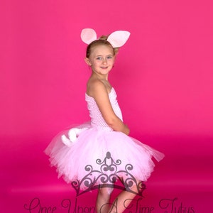 Maiale Tutu Abito, Maiale Halloween Costume, Bambino Tutu Abito, Little Girls Tutu Dress, Baby Girl Tutu, Toddler Tutu, Neonato, Rosa Bambini Abito