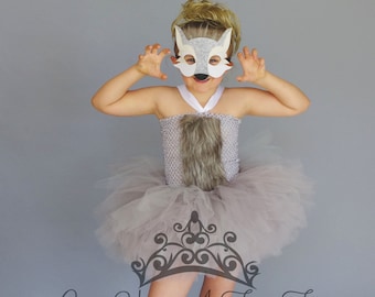 Wolf Costume, Halloween Costume, Kids Animal Costume, Baby Girl Tutu Dress, Toddler Costume, Costumes For Infant Girls, Big Bad Wolf, Furry