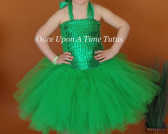Grüne Dinosaurier Tutu Kleid, Mädchen Dinosaurier Kostüm, Halloween-Kostüm, Geburtstag Outfit, Kinder Drachen Kostüm, Kleinkind Mädchen Eidechse Kostüm