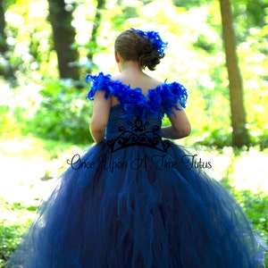Blaue Papagei Kostüm, blaue Vogel Feder Kleid, Halloween-Kostüm, Kinder Papagei Kostüm, Baby Mädchen Tutu Kleid, Kleinkind Kostüm, blaue Araw