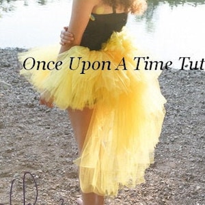 Yellow Feather Tutu, Halloween Costume Tutu, Cockatiel Costume, Canary Bird Tutu, Kid Tutu Costume, Adult Skirt, Exotic Bird Tutu, High Low