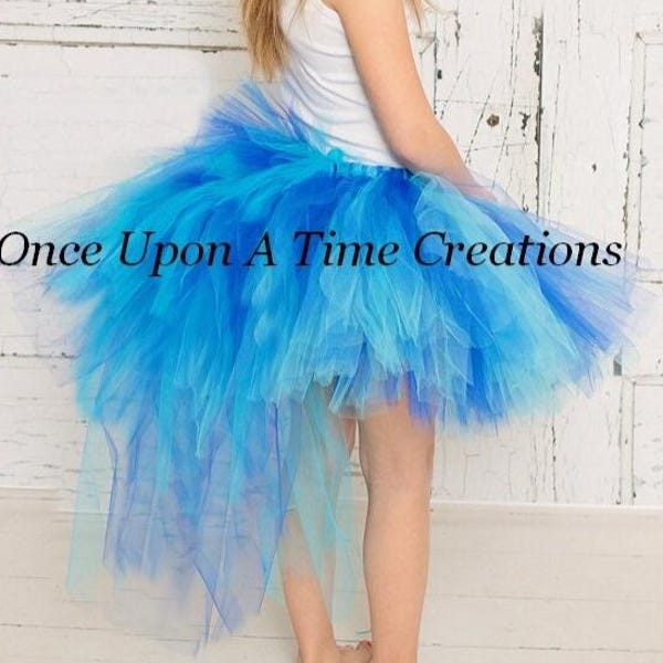 Fantasia de arara azul, tutu de papagaio, fantasia de Halloween, agitação azul, saia de pássaro exótico para meninas, fantasia de papagaio adulto, fantasia de arara infantil, meninas