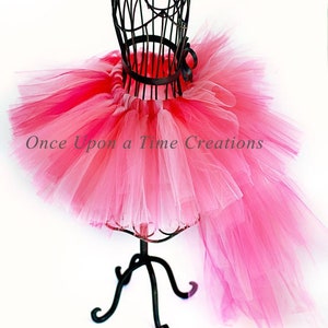 Flamingo Bustle Tutu, Flamingo Costume, Halloween Costume, Adult Flamingo, Baby Girl Flamingo Skirt, Kids Flamingo Costume, Pink Tutu Skirt