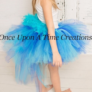 Blue Bird Tutu Costume, Hyacinth Macaw Costume, Blue Parrot Tutu, Kid Tutu, Adult Tutu, Little Girls Tutu, High Low Tutu, Halloween Costume