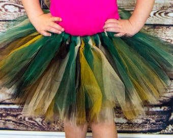 plus size camo tutu
