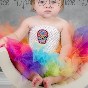 Rainbow sugar best sale skull costume