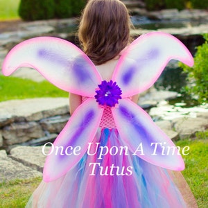 Little Adventures Purple Blossom Fairy Wings For Kids - One Size Fits Most - View #6